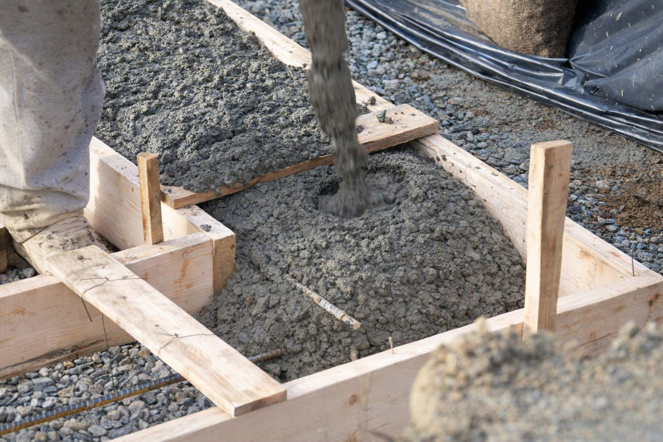 Concrete footings